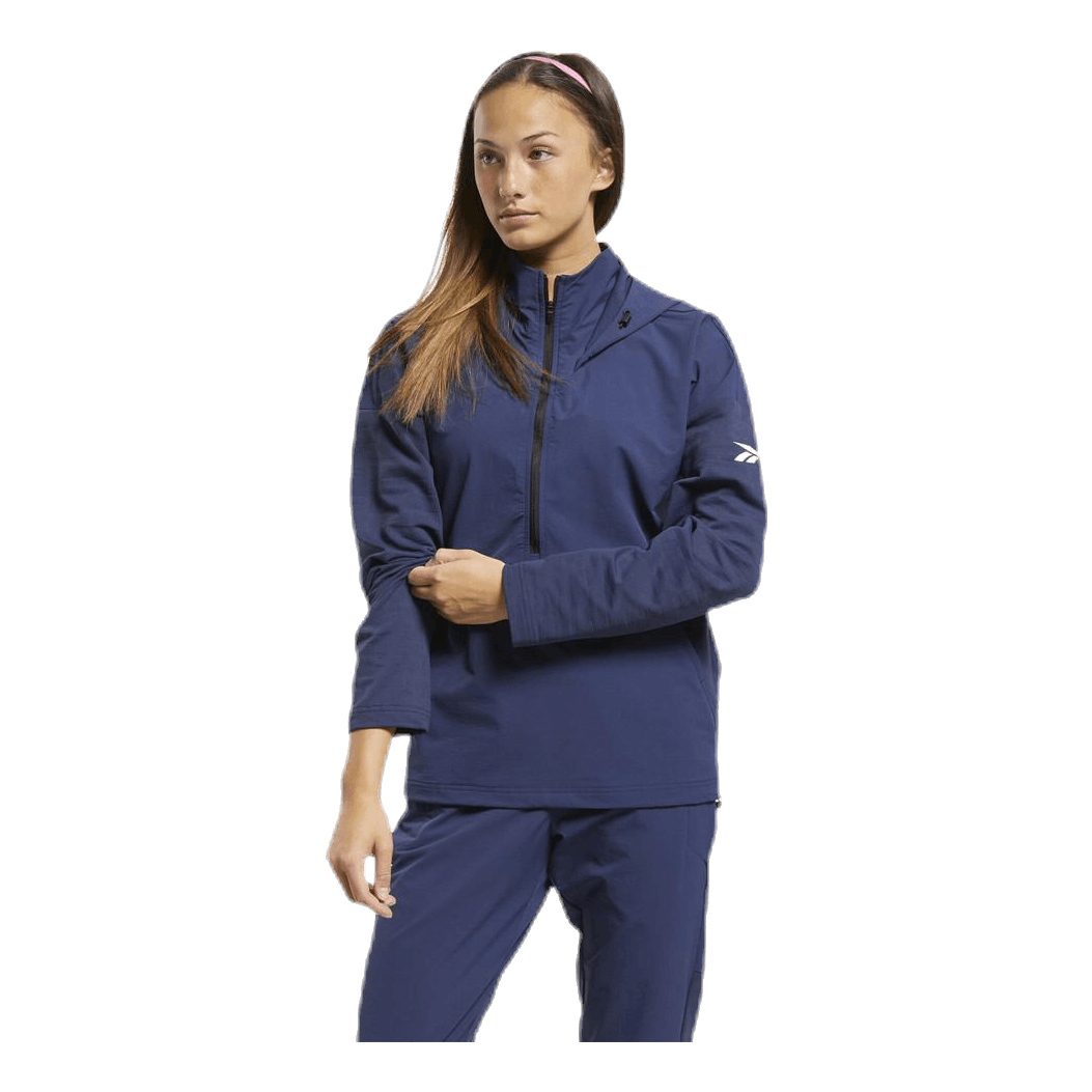 Reebok UBF Control Hoodie Blue 1 Reebok UBF Control Hoodie Blue