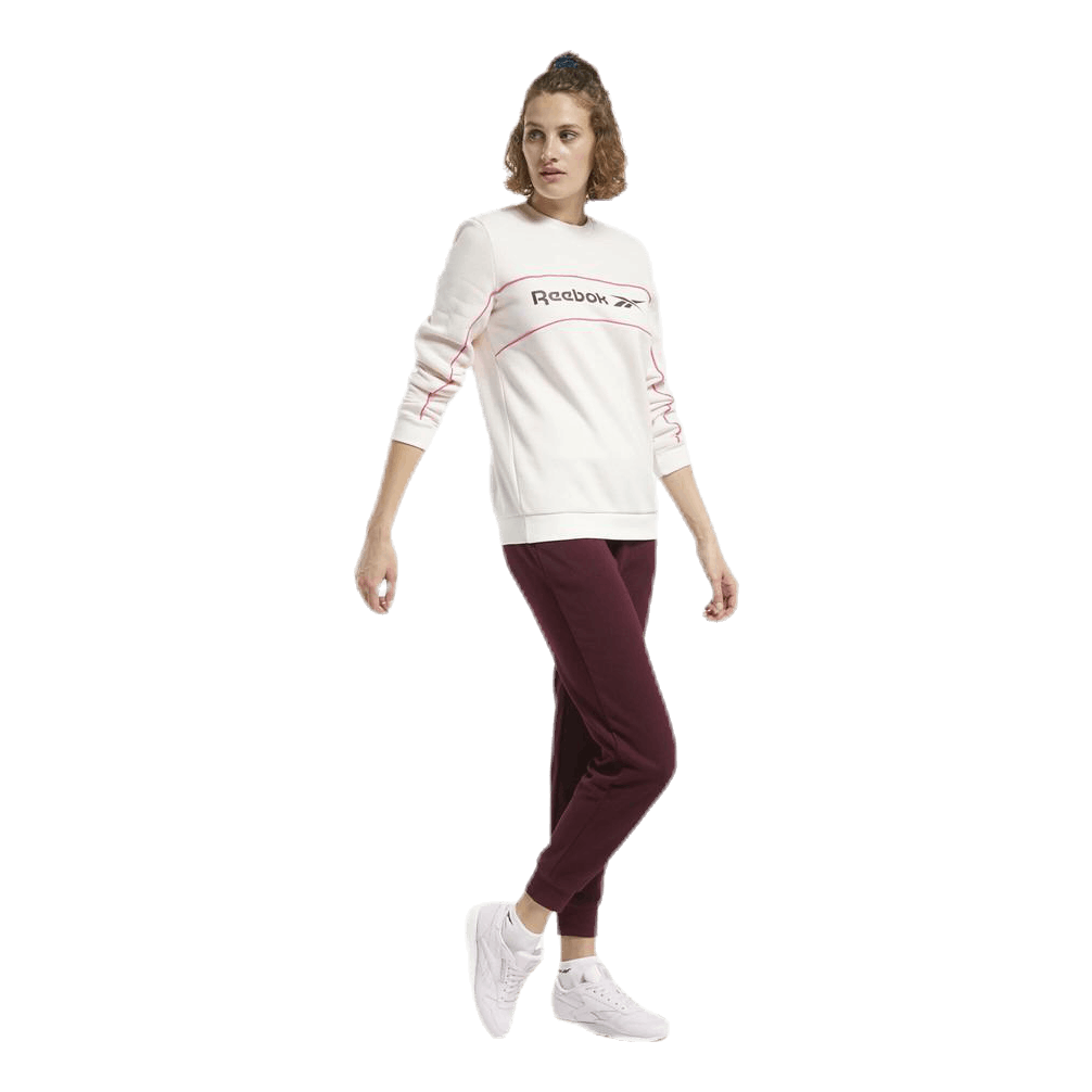 Reebok Classic Cl F Linear Crew Pink/White 2 Reebok Classic Cl F Linear Crew Pink/White - Bilde 2