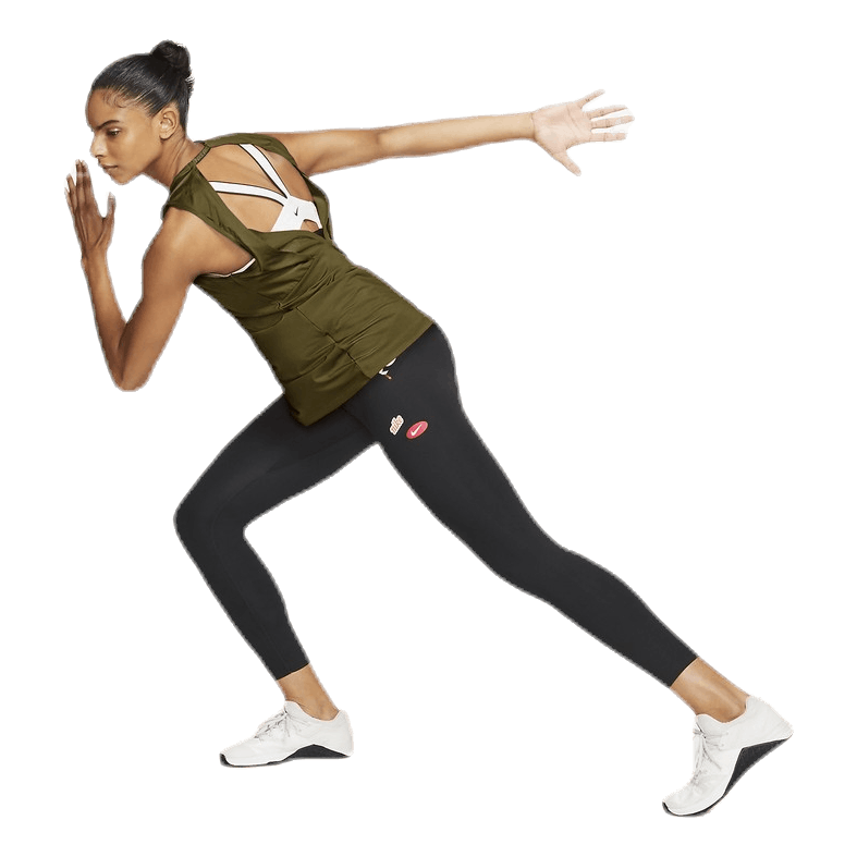 Nike Essential Swoosh Tank Green/Yellow 3 Nike Essential Swoosh Tank Green/Yellow - Bilde 3