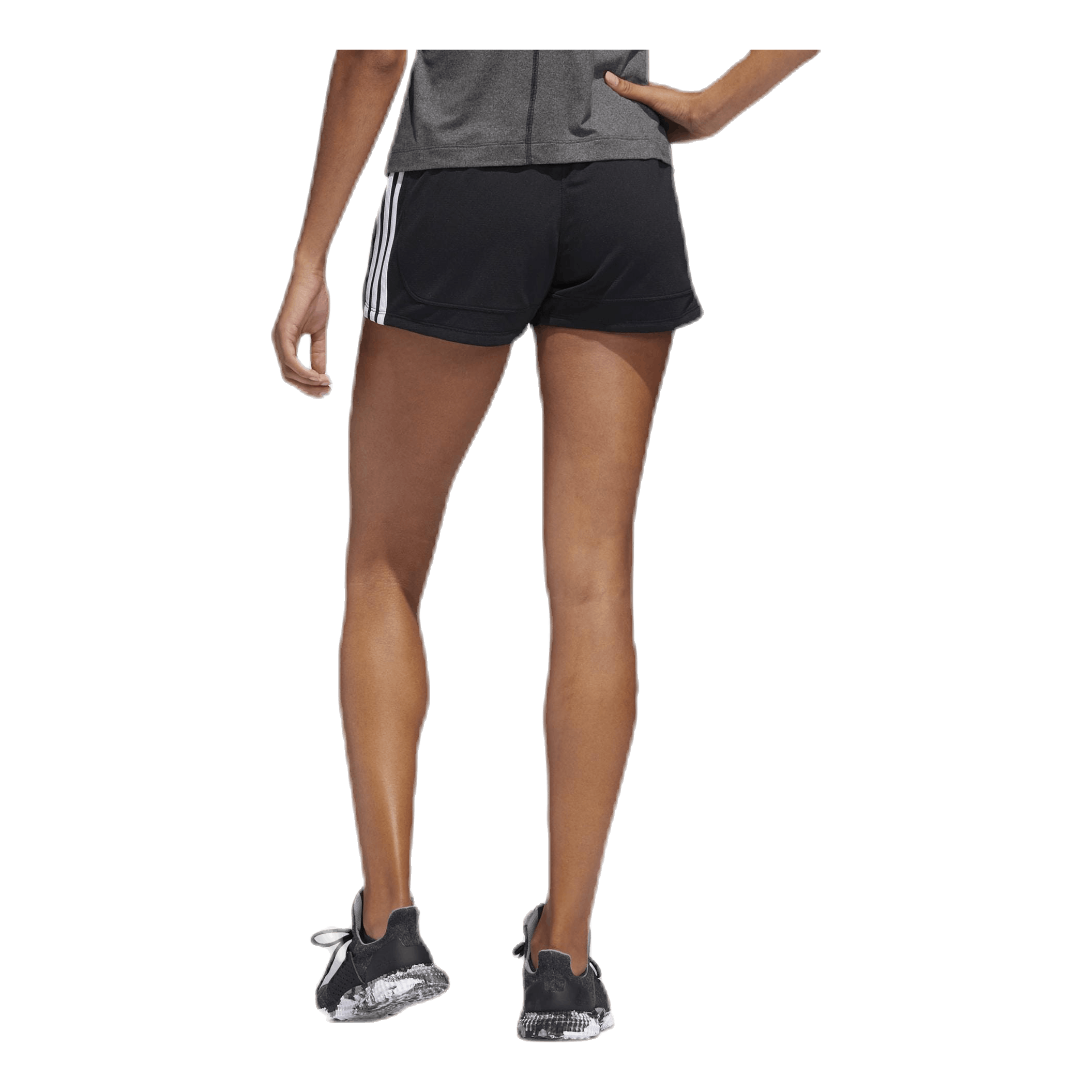 ADIDAS Pacer 3-Stripes Knit Shorts Black 3 ADIDAS Pacer 3-Stripes Knit Shorts Black - Bilde 3