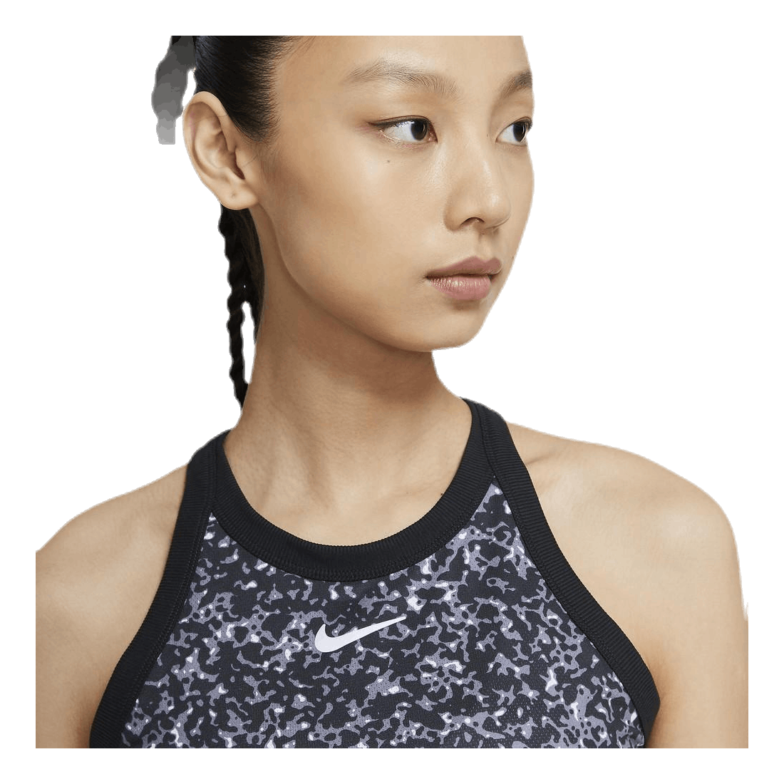 Nike Court Dry Printed Tank White/Black 3 Nike Court Dry Printed Tank White/Black - Bilde 3