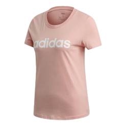 ADIDAS Linear Slim Tee Pink -Billig Jakker butikk 004 cb179248843f4e9f91b932fe4e12e6c3
