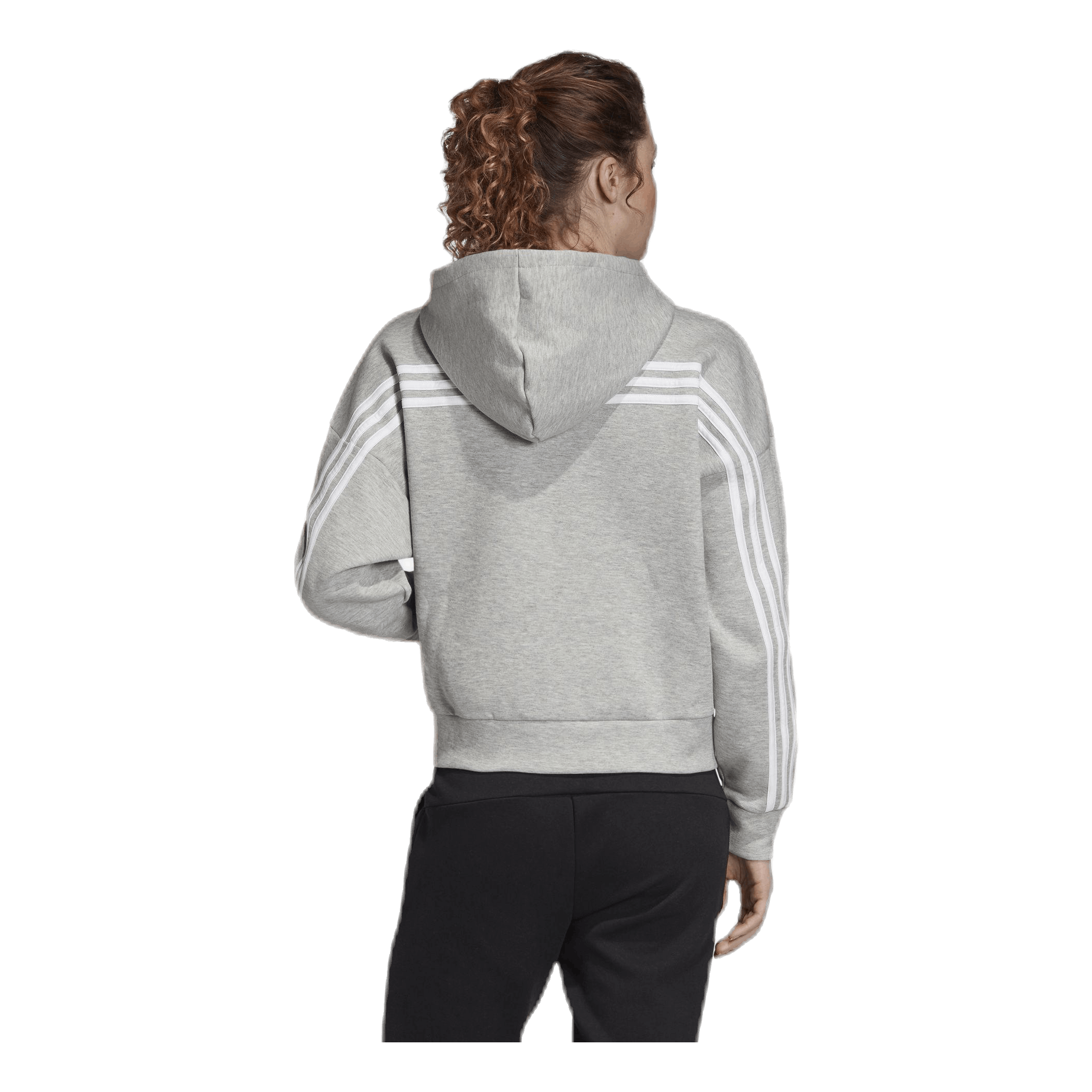 ADIDAS Must Haves 3S Hood White/Grey 5 ADIDAS Must Haves 3S Hood White/Grey - Bilde 5
