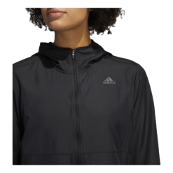 Adidas Own The Run Wind Jacket Hooded Women Black -Billig Jakker butikk 006 09841dedc6e24291a034ea9df500114a
