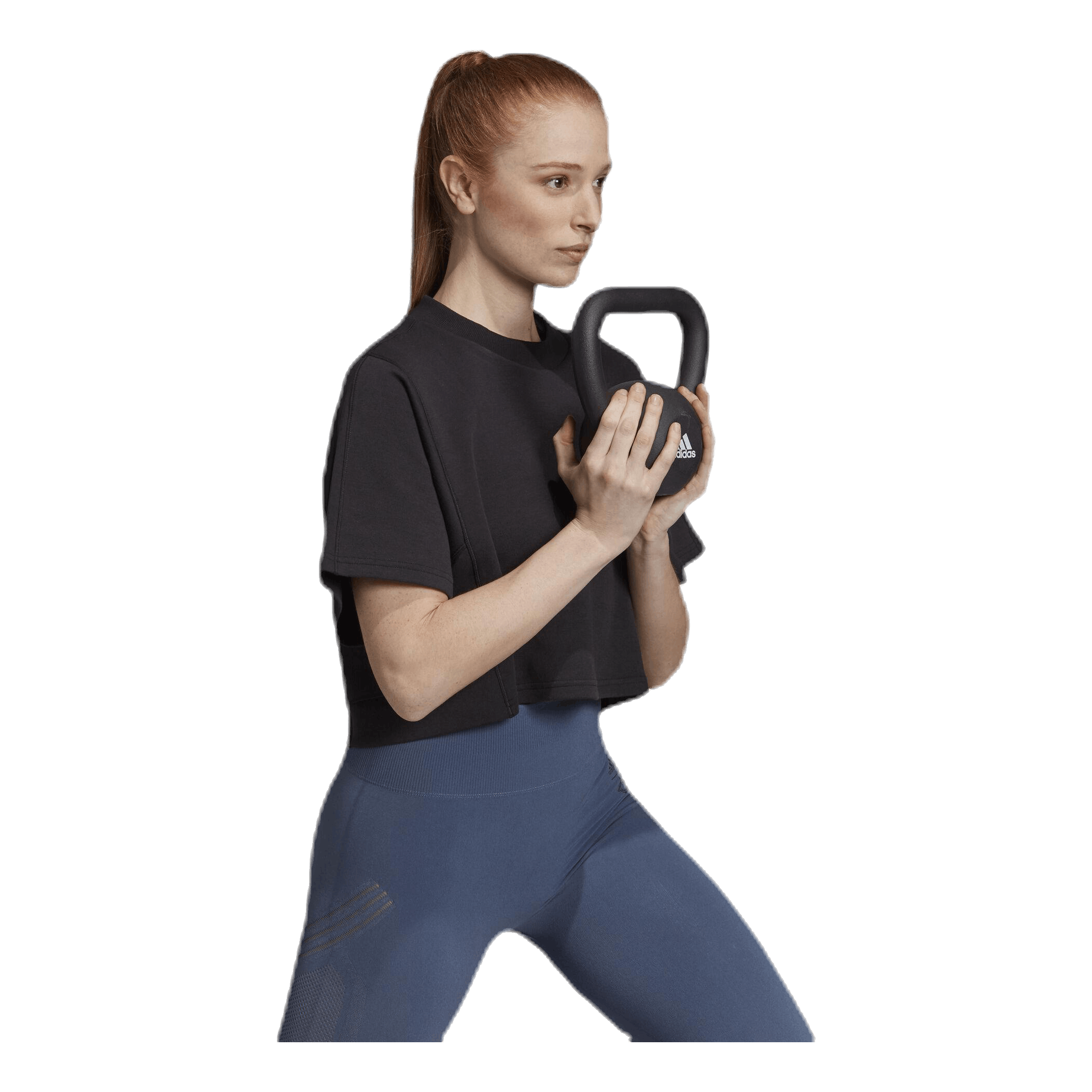 ADIDAS Loose Tee Wanderlust Black 4 ADIDAS Loose Tee Wanderlust Black - Bilde 4