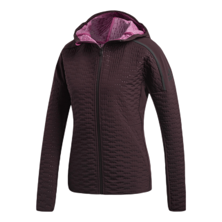 ADIDAS ZNE Jacket W Black/Red 6 ADIDAS ZNE Jacket W Black/Red - Bilde 6