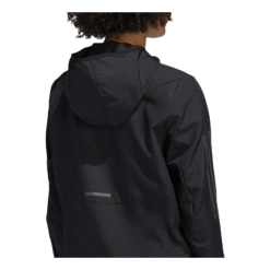 Adidas Own The Run Wind Jacket Hooded Women Black -Billig Jakker butikk 008 70e6f74b5b46466c9bbb905f2974b0bd