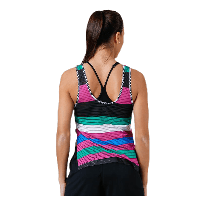 Nike Court Printed Dry Tank Pink/Blue 2 Nike Court Printed Dry Tank Pink/Blue - Bilde 2