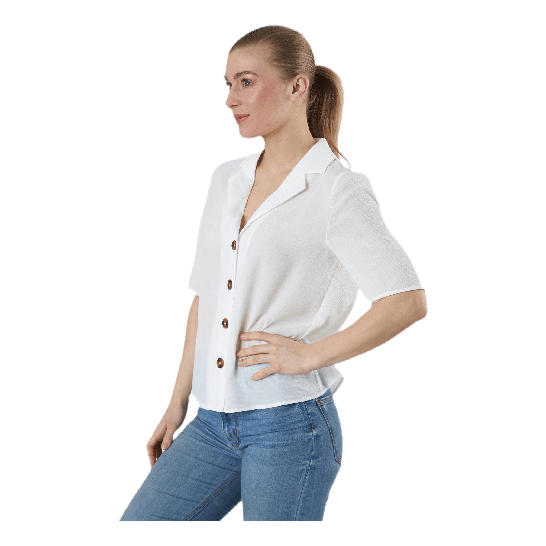 ONLY Winner Button Shirt Black 2 ONLY Winner Button Shirt Black - Bilde 2