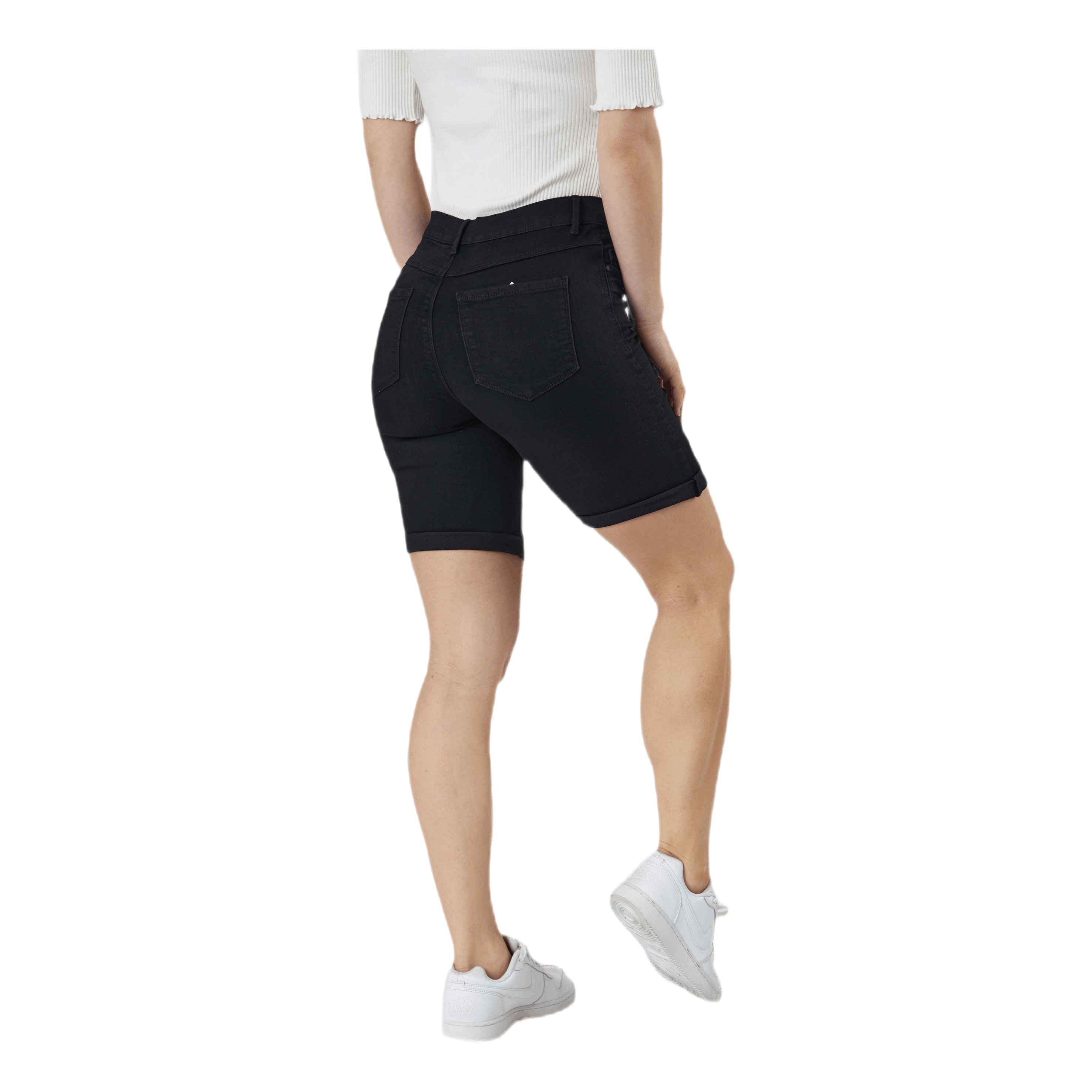 ONLY Rain Mid Long Shorts Black 3 ONLY Rain Mid Long Shorts Black - Bilde 3