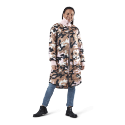 Kari Traa Nyre Parka Pink/Patterned -Billig Jakker butikk 09355 09 001