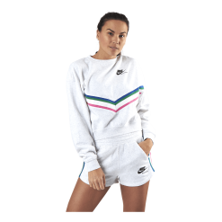 Nike Womens Nsw Heritage Crew Birch Heather/Black
