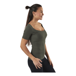 Bread & Boxers T-shirt Ribbed Green 8 Bread & Boxers T-shirt Ribbed Green -Billig Jakker butikk 09403 07 002