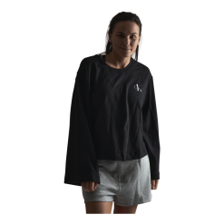 Calvin Klein L/S Crew Neck Black 8 Calvin Klein L/S Crew Neck Black -Billig Jakker butikk 09412 44 001