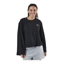 Calvin Klein L/S Crew Neck Black 10 Calvin Klein L/S Crew Neck Black -Billig Jakker butikk 09412 44 002