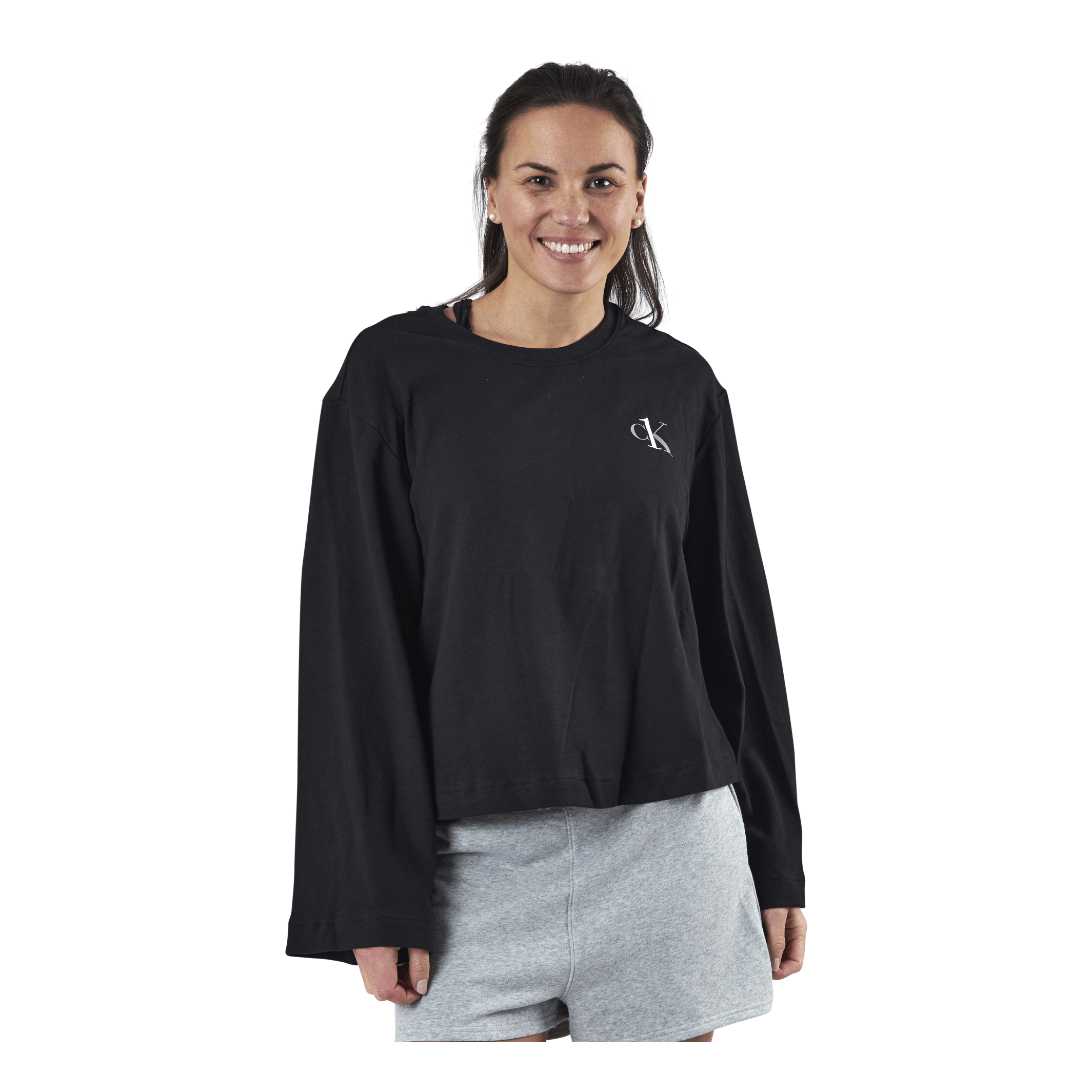 Calvin Klein L/S Crew Neck Black 5 Calvin Klein L/S Crew Neck Black - Bilde 5