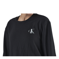 Calvin Klein L/S Crew Neck Black 11 Calvin Klein L/S Crew Neck Black -Billig Jakker butikk 09412 44 006