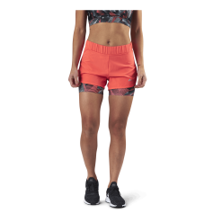 Only Play Judie Aop Loose Training Shorts Red