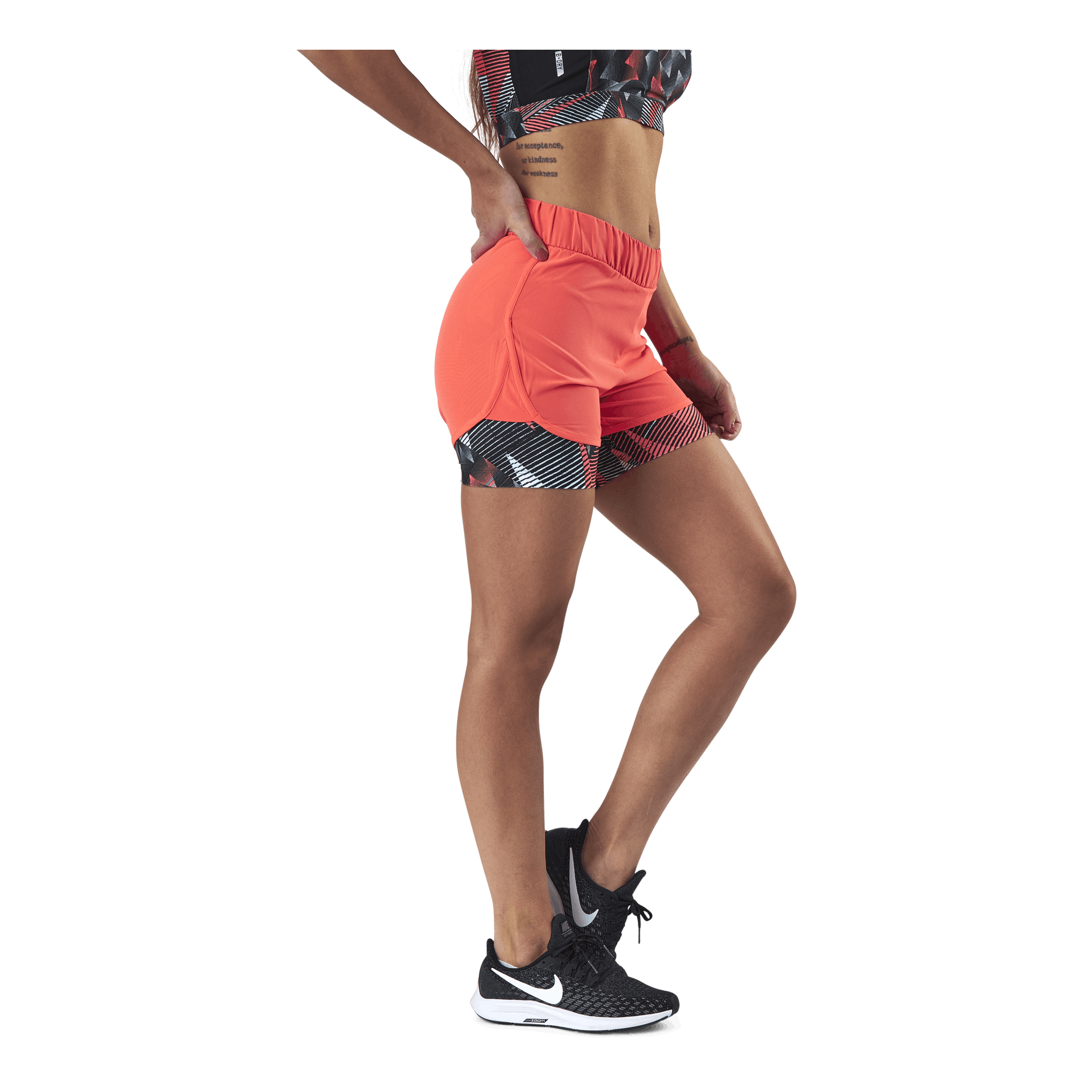 Only Play Judie Aop Loose Training Shorts Red 2 Only Play Judie Aop Loose Training Shorts Red - Bilde 2