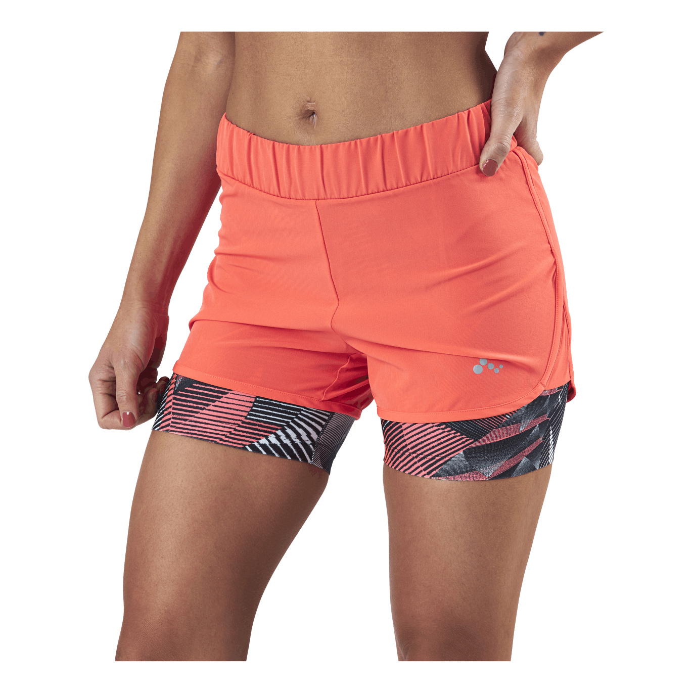 Only Play Judie Aop Loose Training Shorts Red 5 Only Play Judie Aop Loose Training Shorts Red - Bilde 5