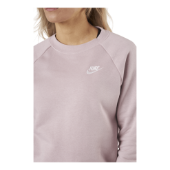 Nike Nsw Essential Crew Flc Beige -Billig Jakker butikk 09430 37 004