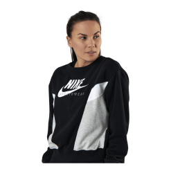 Nike Nsw Heritage Crew Flc Black 7 Nike Nsw Heritage Crew Flc Black -Billig Jakker butikk 09430 57 004