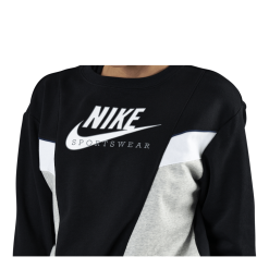 Nike Nsw Heritage Crew Flc Black