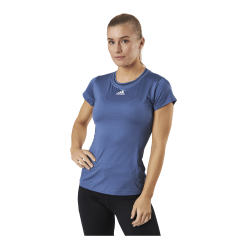 ADIDAS TENNIS Match Tee Aeroready Blue/White