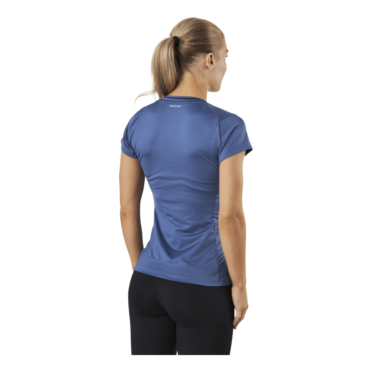 ADIDAS TENNIS Match Tee Aeroready Blue/White 3 ADIDAS TENNIS Match Tee Aeroready Blue/White - Bilde 3