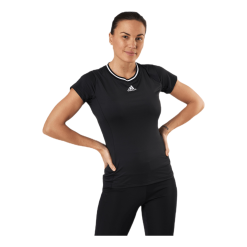 ADIDAS TENNIS Match Tee Aeroready White/Black