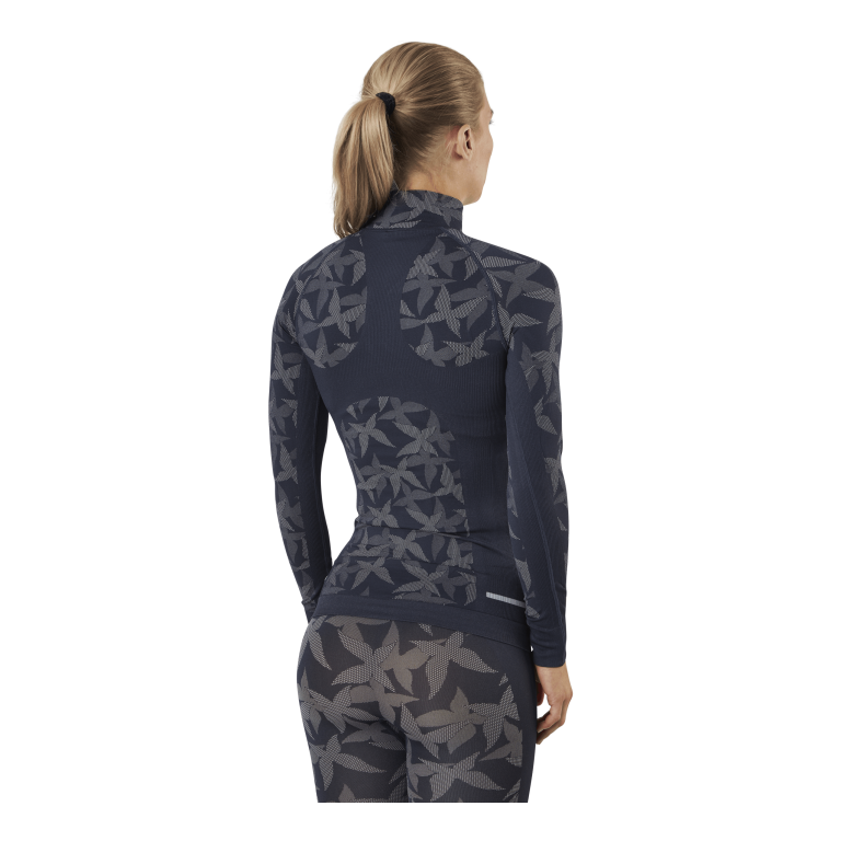 Kari Traa Butterfly Half-Zip Shirt Blue 3 Kari Traa Butterfly Half-Zip Shirt Blue - Bilde 3