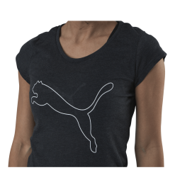 Puma Performance Heather Cat Tee Grey -Billig Jakker butikk 09437 74 004