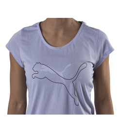 Puma Performance Heather Cat Tee Purple -Billig Jakker butikk 09437 76 004