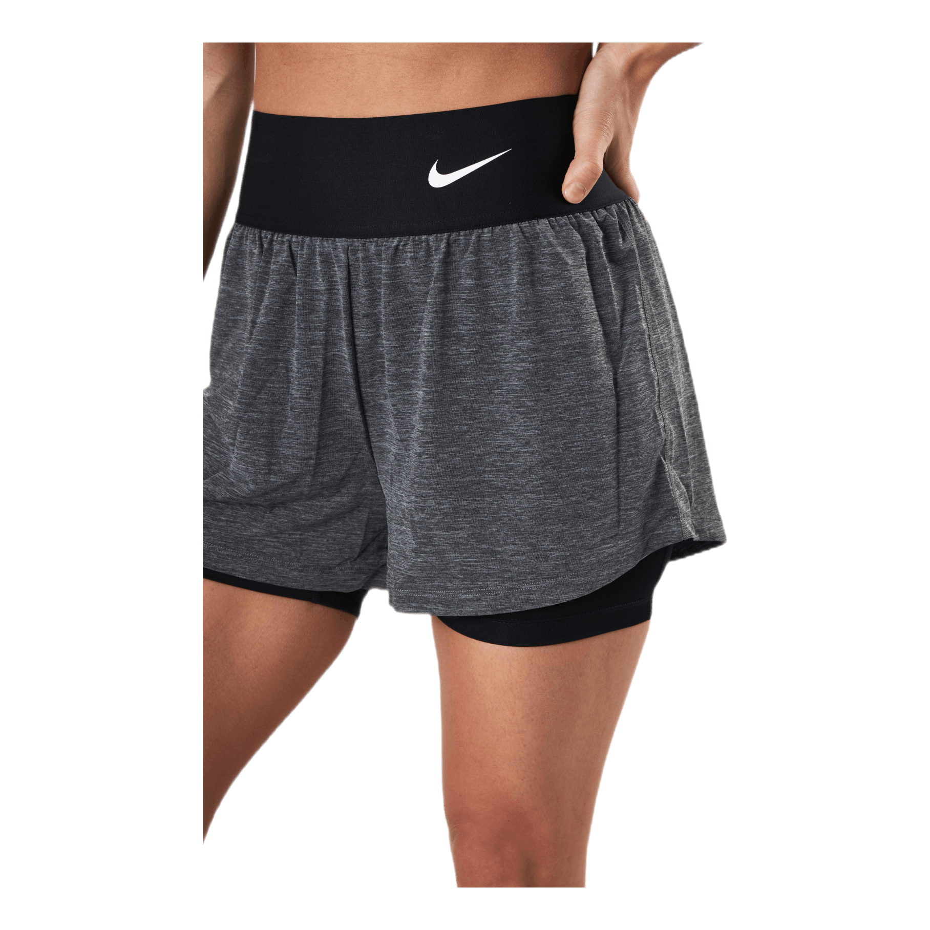 Nike Court Advantage Short White/Black 5 Nike Court Advantage Short White/Black - Bilde 5