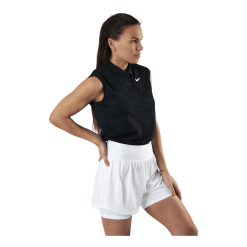 Nike Court Victory Polo White/Black -Billig Jakker butikk 09439 28 002