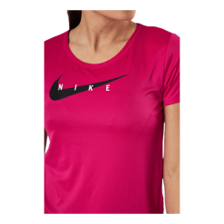 Nike Swoosh Run Top SS Silver/Red 9 Nike Swoosh Run Top SS Silver/Red -Billig Jakker butikk 09440 72 004
