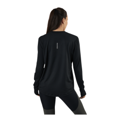 Nike Dri-FIT Element Women's Running Crew BLACK/REFLECTIVE SILV 9 Nike Dri-FIT Element Women's Running Crew BLACK/REFLECTIVE SILV -Billig Jakker butikk 09441 04 003