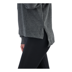 Nike Yoga French Terry Fleece LS Black/Grey -Billig Jakker butikk 09442 34 007