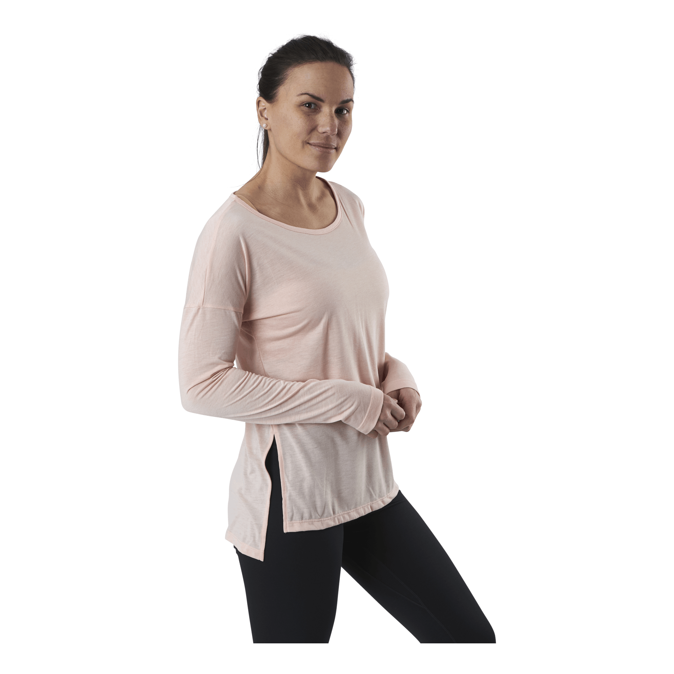 Nike Dry Layer LS Top Orange 2 Nike Dry Layer LS Top Orange - Bilde 2