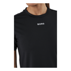 BJØRN BORG Borg Regular Tee Black -Billig Jakker butikk 09447 43 004