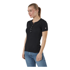 Champion Crewneck T-Shirt Black