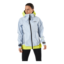 ADIDAS W Terrex Myshelter Gore-Tex Active Jacket Halo Blue / Acid Yellow