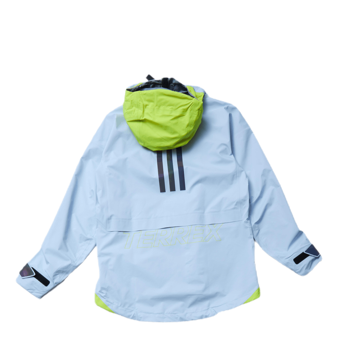ADIDAS W Terrex Myshelter Gore-Tex Active Jacket Halo Blue / Acid Yellow 11 ADIDAS W Terrex Myshelter Gore-Tex Active Jacket Halo Blue / Acid Yellow - Bilde 11