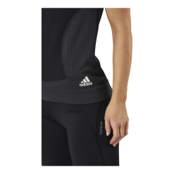 Adidas Primeknit Tee W Black / Dgh Solid Grey -Billig Jakker butikk 09449 83 005