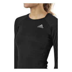 Adidas Runner Long Sleeve Tee Women Black / Reflective Silver 7 Adidas Runner Long Sleeve Tee Women Black / Reflective Silver -Billig Jakker butikk 09450 19 004