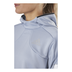 ADIDAS Space Race Hoodie Women Halo Silver -Billig Jakker butikk 09450 41 009