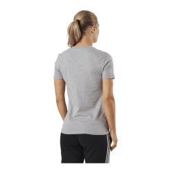 ADIDAS Essentials Slim T-Shirt Medium Grey Heather / White -Billig Jakker butikk 09450 70 007