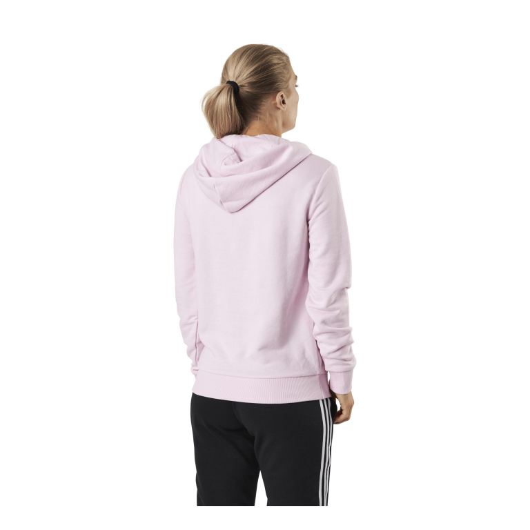 ADIDAS Essentials Hoodie Clear Pink / White 3 ADIDAS Essentials Hoodie Clear Pink / White - Bilde 3