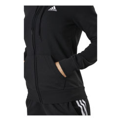 ADIDAS Essentials Full-Zip Hoodie Black / White 9 ADIDAS Essentials Full-Zip Hoodie Black / White -Billig Jakker butikk 09450 94 005