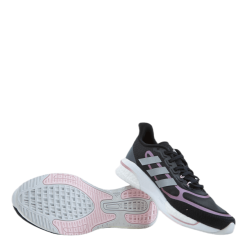 ADIDAS Supernova + W Core Black / Silver Metallic / Pink Metallic -Billig Jakker butikk 09452 52 007